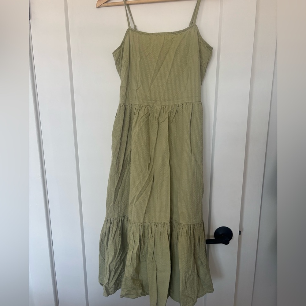 Minimum sage green dress